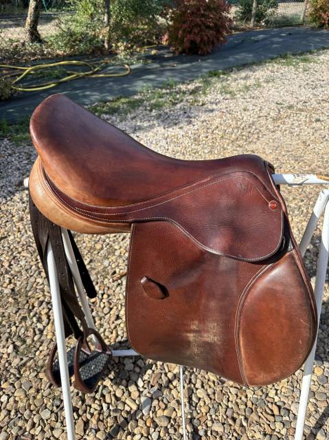 Sella mista Henri de Rivel  17.5" - 2006