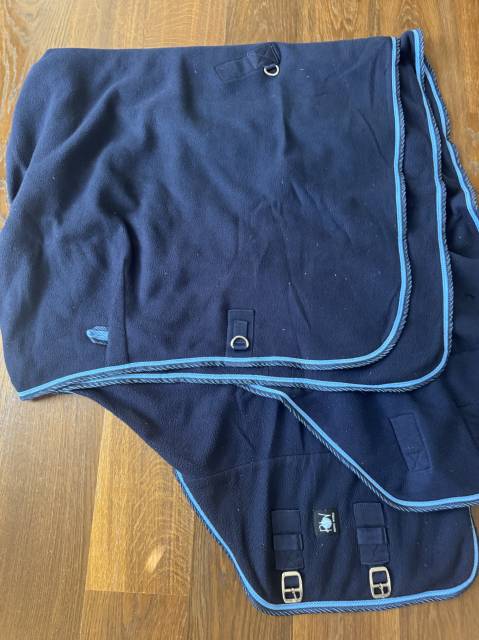COPERTA EQUITAZIONE 6'9' BLU RIDING WORLD