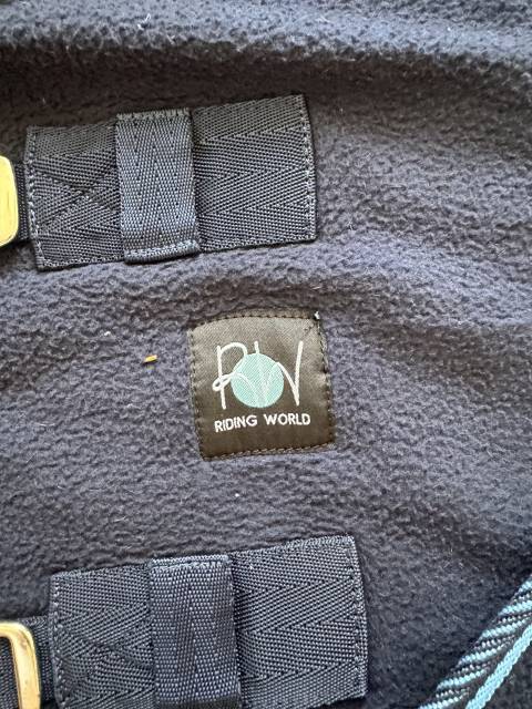 COPERTA EQUITAZIONE 6'9' BLU RIDING WORLD
