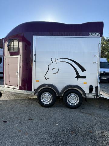 Trailer Cheval Libert&eacute; Gold origins aluline purple  2 Cavalli 2026 Nuovo