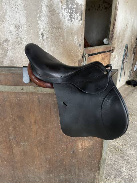 Sella mista Forestier Pompadour 17.5" - 1996