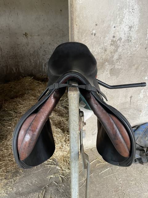 Sella mista Forestier Pompadour 17.5" - 1996