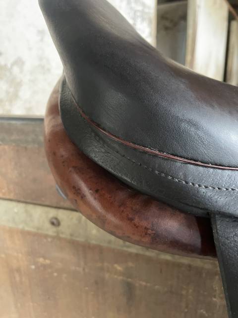 Sella mista Forestier Pompadour 17.5" - 1996