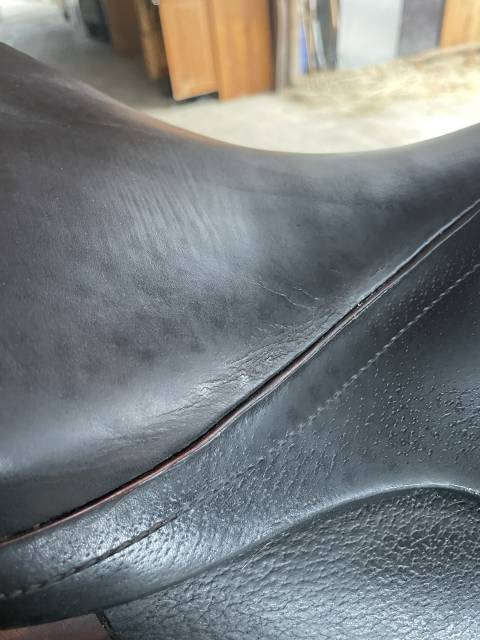 Sella mista Forestier Pompadour 17.5" - 1996