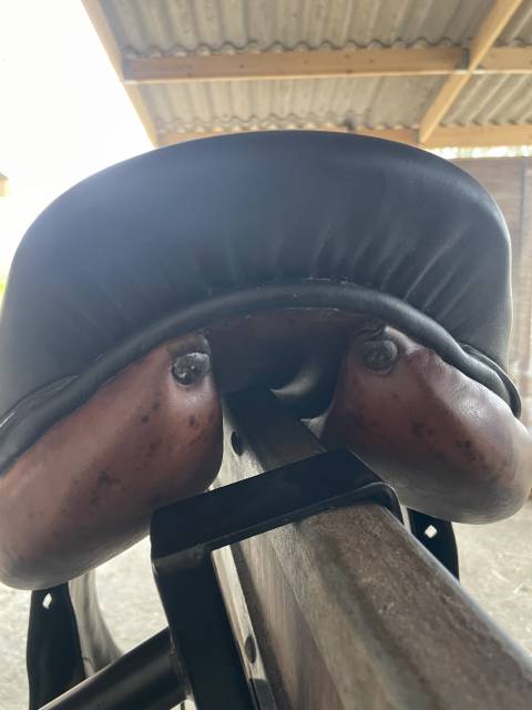 Sella mista Forestier Pompadour 17.5" - 1996