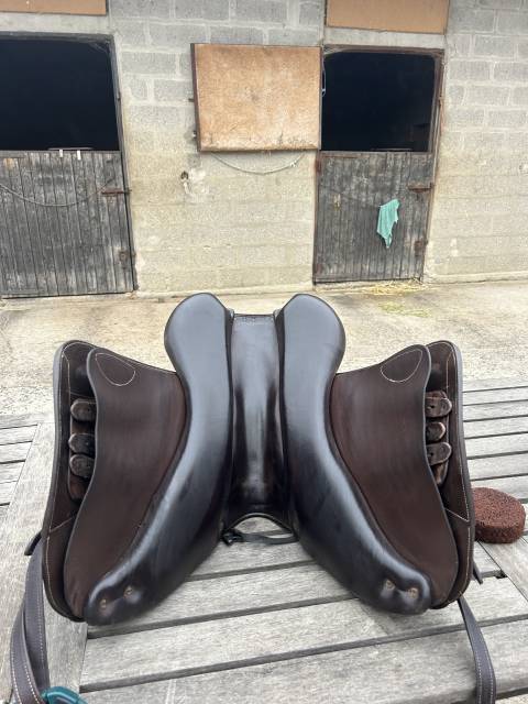 Sella da salto ostacoli Forestier  17.5" - 2024