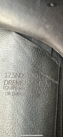 Sella da dressage Equipe  17.5" - 2022