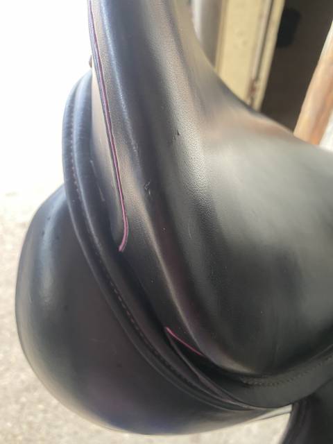 Sella da dressage Zaldi  16.5" - 2017