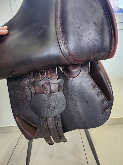 Sella mista Vincent Gaffet  17.5" - 2012