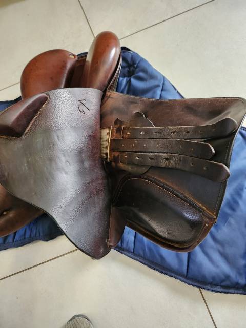 Sella mista Vincent Gaffet  17.5" - 2012