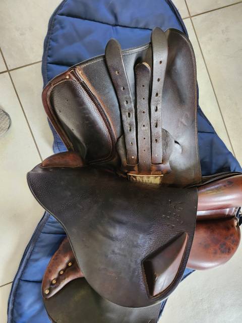 Sella mista Vincent Gaffet  17.5" - 2012