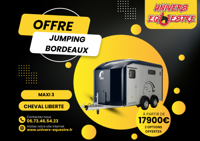 Trailer Cheval Liberté minimax 3 Cavalli 2025 Nuovo