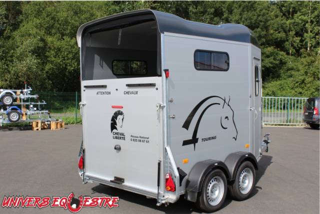 Trailer Cheval Libert&eacute; TOURING PONT AVANT 2 Cavalli 2026 Nuovo