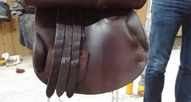 Sella da salto ostacoli Childeric FXL 17.5" - 2011