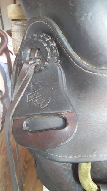 Sella western  MacPherson  18" - 1990
