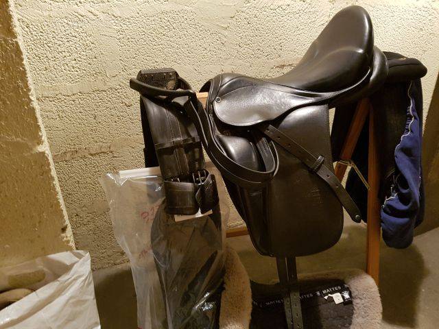 Sella da dressage Stubben Maestoso 17" - 2018
