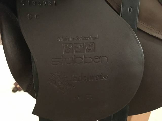 Sella da salto ostacoli Stubben  17.5" - 2019