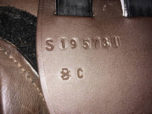 Sella da salto ostacoli Stubben  17.5" - 2019