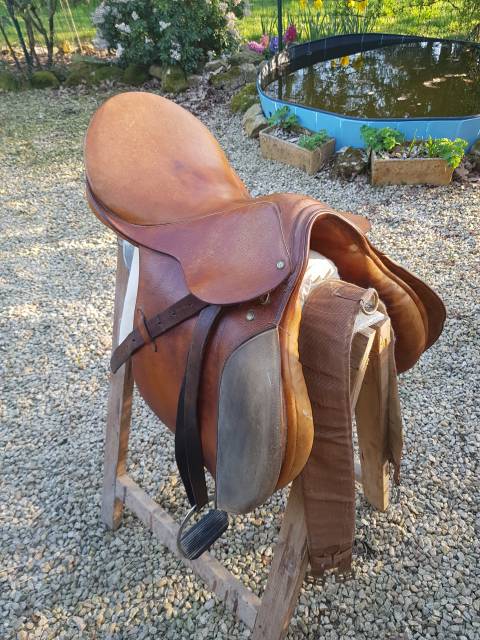 Sella mista Stubben siegfried 17" - 1993
