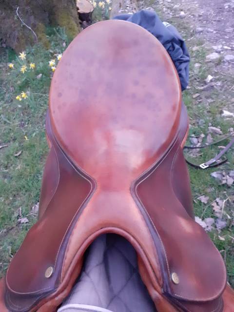 Sella da dressage Delgrange  18" - 2010
