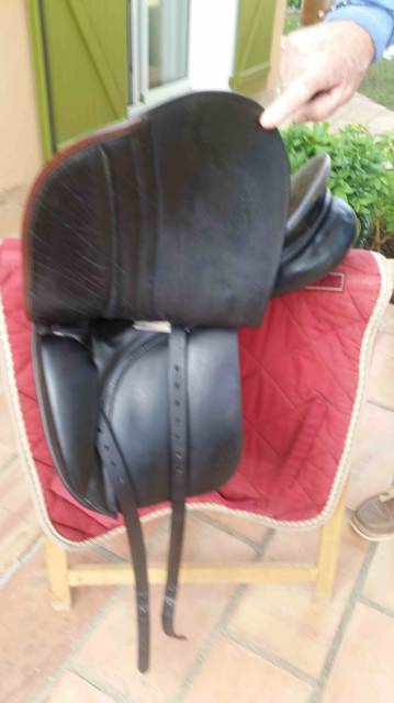 Sella da dressage Stubben  17" - 2005
