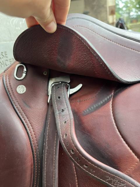 Sella da salto ostacoli Equipe  17" - 2023