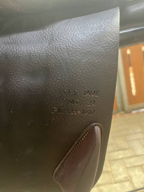 Sella da salto ostacoli Jump in  17.5" - 2021