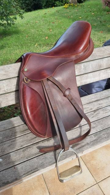 Sella mista Henri de Rivel  17.5" - 2010