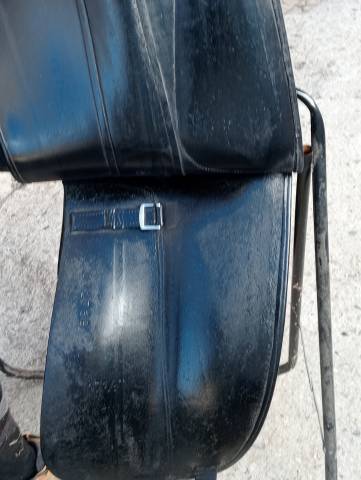 Sella da dressage Zaldi Édition limitée Carlos Pinto millenium  17.5" - 2001