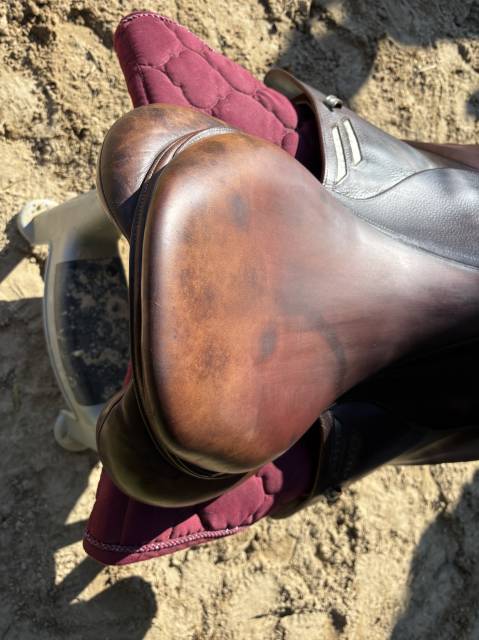 Sella da salto ostacoli Devoucoux  18" - 2014