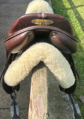 Sella da salto ostacoli Equipe E-Carbon 17.5" - 2013