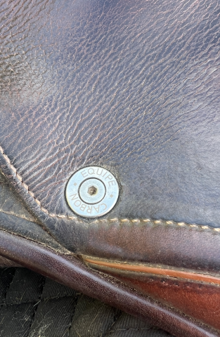 Sella da salto ostacoli Equipe E-Carbon 17.5" - 2013