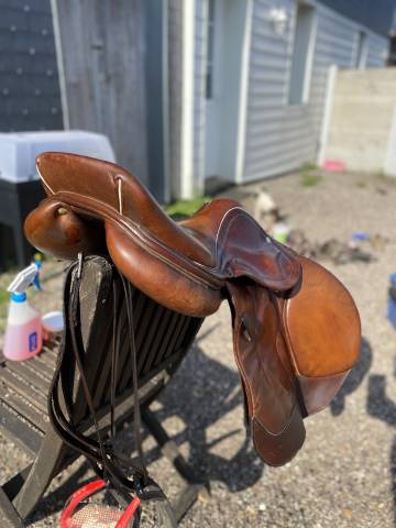 Sella mista Hoffsteiner  17.5" - 2008