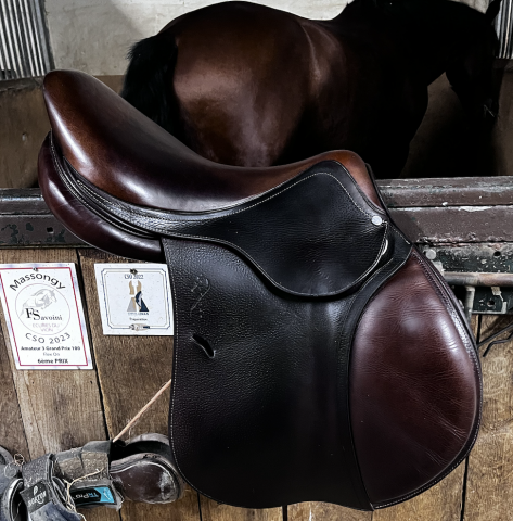 Sella da salto ostacoli Antarès  17.5" - 2015