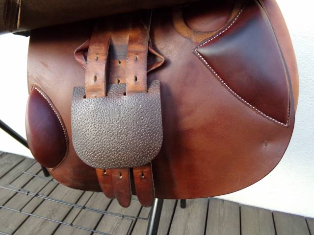 Sella da salto ostacoli Childeric  17" - 2015