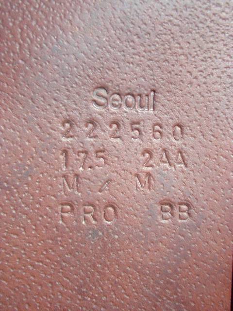 Sella da salto ostacoli Forestier  17.5" - 2022