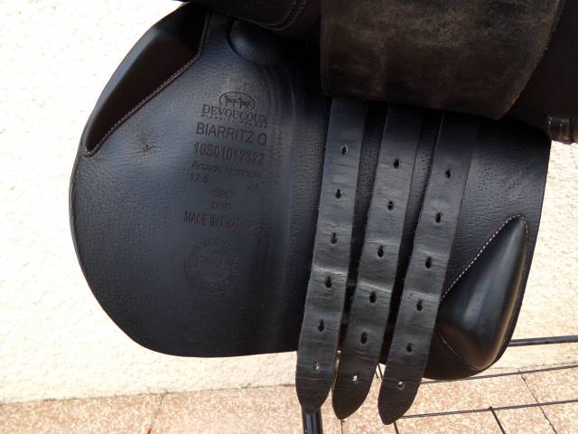 Sella da salto ostacoli Devoucoux  17.5" - 2016