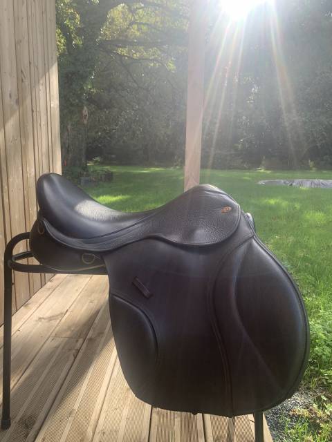 Sella mista KENT & MASTERS HW (Hight-Wither) haut garrot 17.5" - 2016