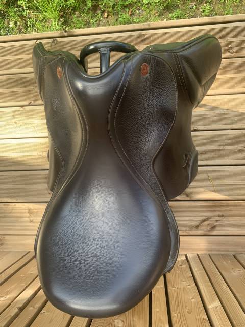 Sella mista KENT & MASTERS HW (Hight-Wither) haut garrot 17.5" - 2016