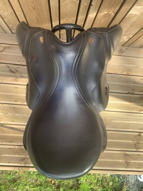 Sella mista KENT & MASTERS HW (Hight-Wither) haut garrot 17.5" - 2016