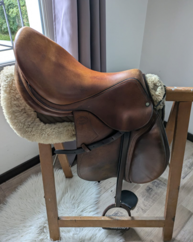 Sella mista Devoucoux  17.5" - 2000