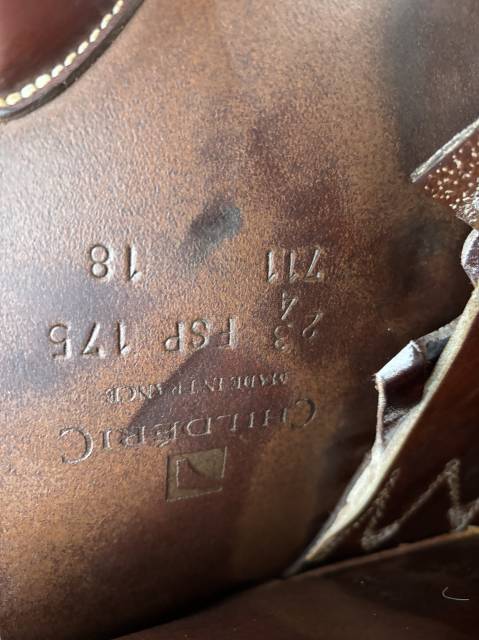 Sella mista Childeric  17.5" - 2019