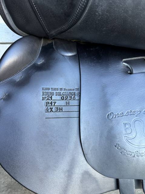 Sella da salto ostacoli Delgrange  17" - 2022