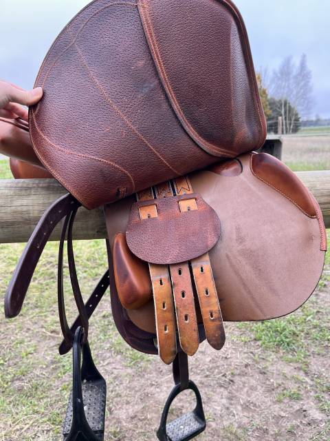 Sella da salto ostacoli Equipe  17" - 2023