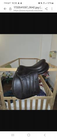 Sella da salto ostacoli Forestier  17" - 2022