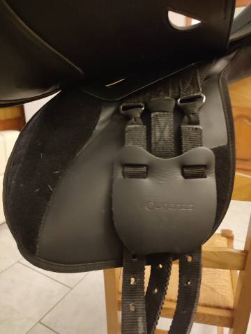 Sella mista Fouganza Selle mixte 16.5" - 2015