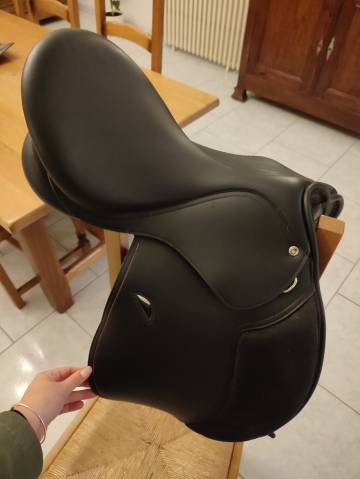 Sella mista Fouganza Selle mixte 16.5" - 2015