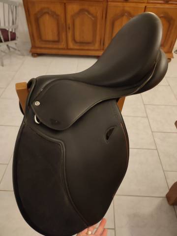 Sella mista Fouganza Selle mixte 16.5" - 2015