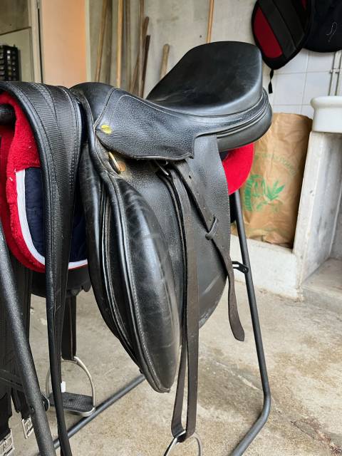 Sella mista Henri de Rivel  17.5" - 2010