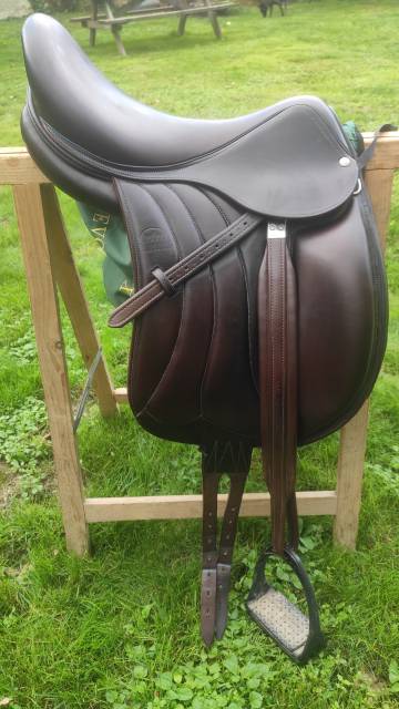 Sella mista Devoucoux  17.5" - 2015